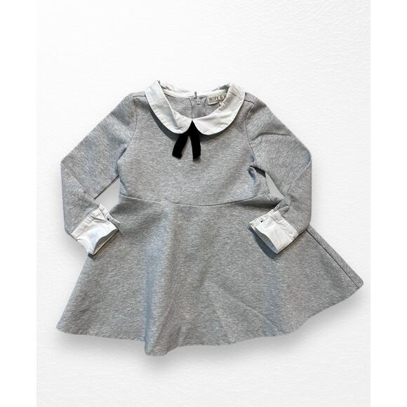 Hope & Henry French Look Ponte Dress, 18-24 Months - Picture 3 of 7